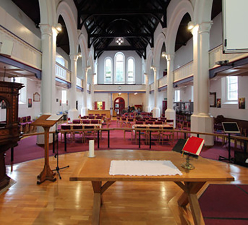Inside Church